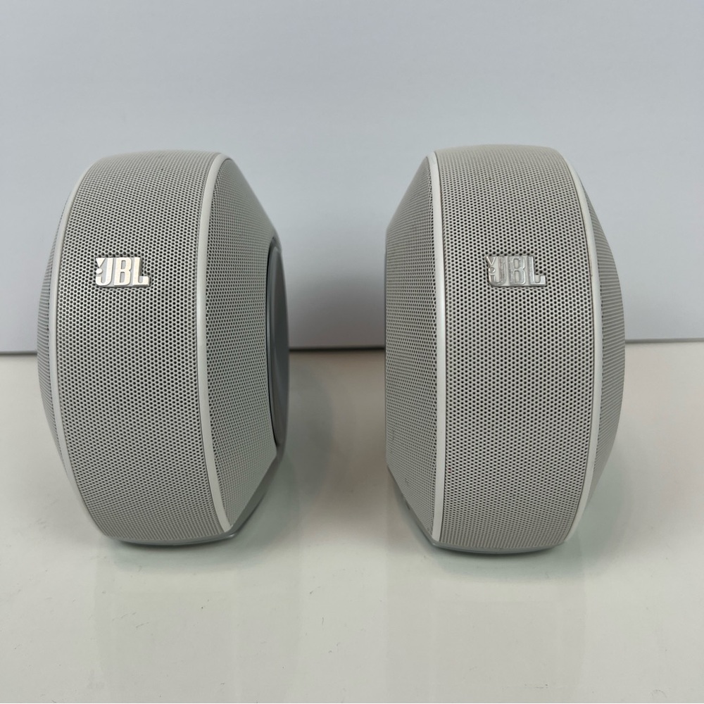 JBL Pebbles USB Powered PC Laptop Plug and Play Computer Speakers Both Working